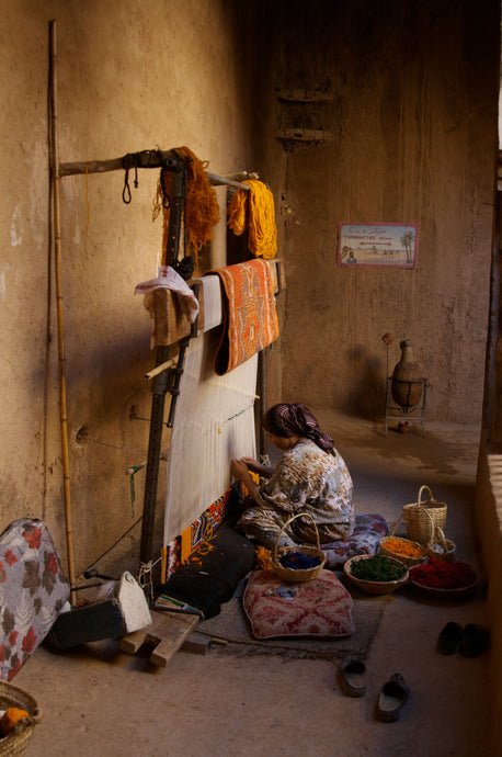 The Journey of a Berber rug: From Fatma's hands to you